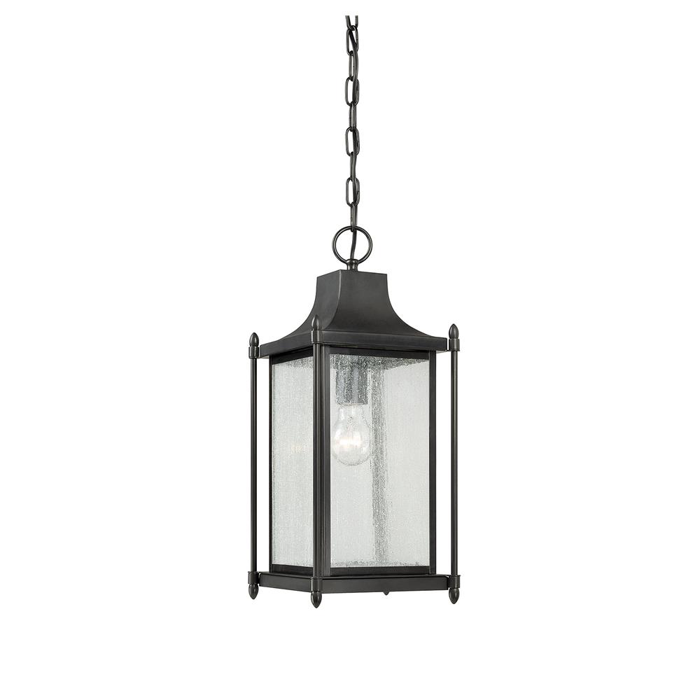 Savoy House 5-3455-BK Dunnmore 8" Hanging Lantern in Black